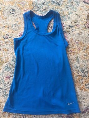 Nike Women's Bright Blue Racerback Tank